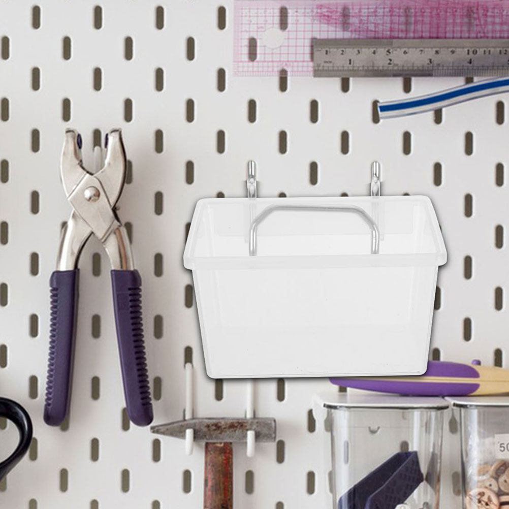 Screw Organizer Kit - 2Sets Sturdy Plastic Pegboard Bins and