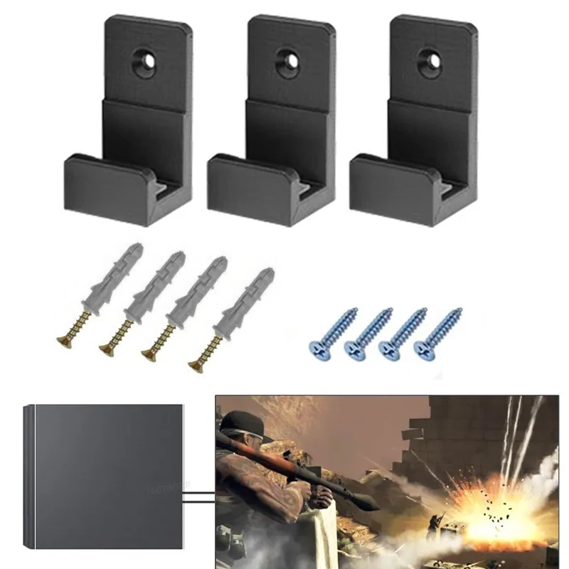 Screw Organizer Kit - Wall Mount Holder For PS4 Console