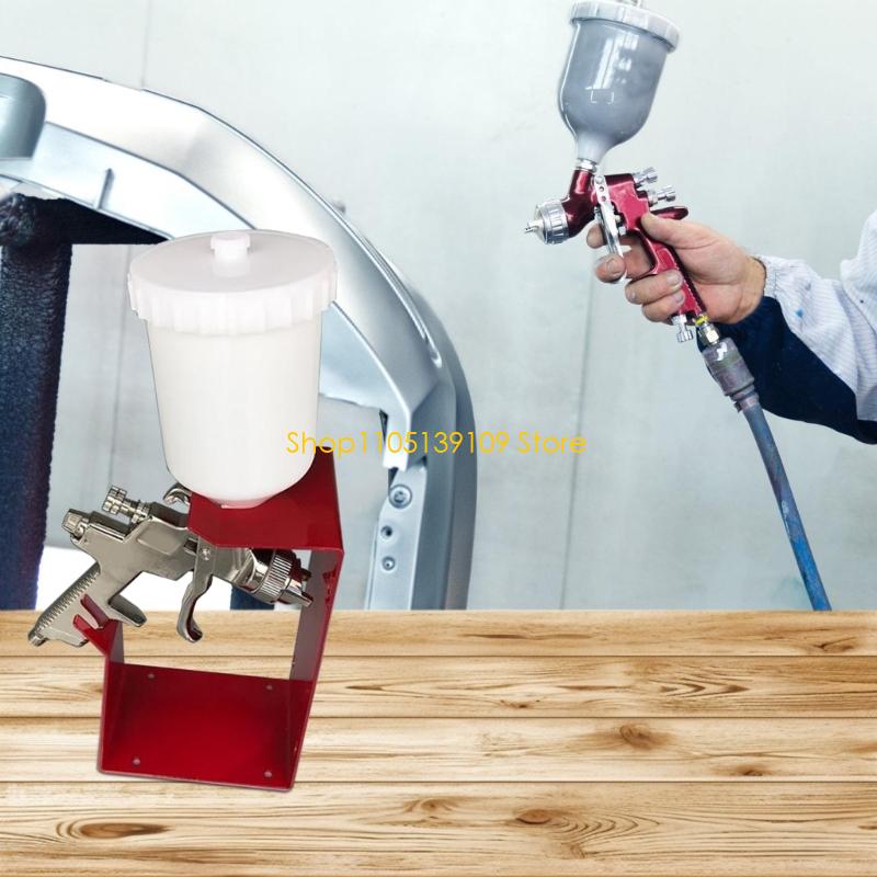 Workshop Tools Organizing - Wall Mountable Paint Sprayer Guns Tool