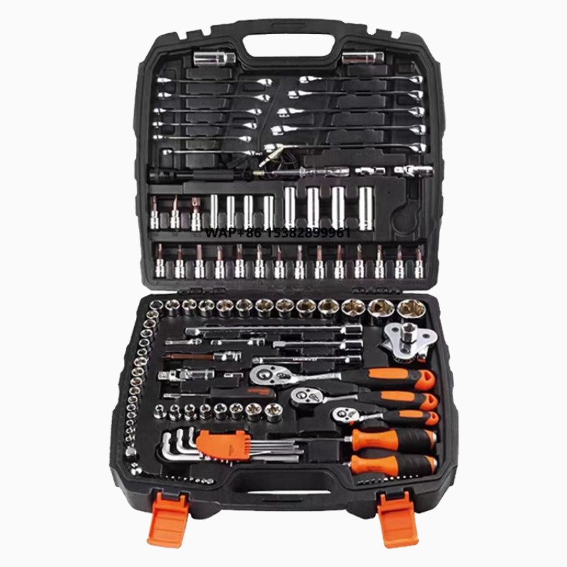 Workshop Tools Kit - Professional 124-Piece Durable Automotive Repair Tool