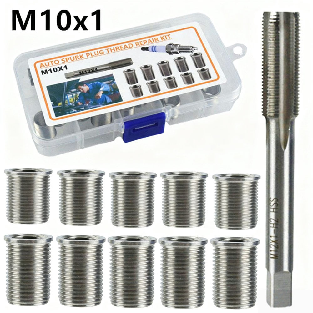 Workshop Tools Kit - Stainless Steel M10x1.0 Thread Repair Kit