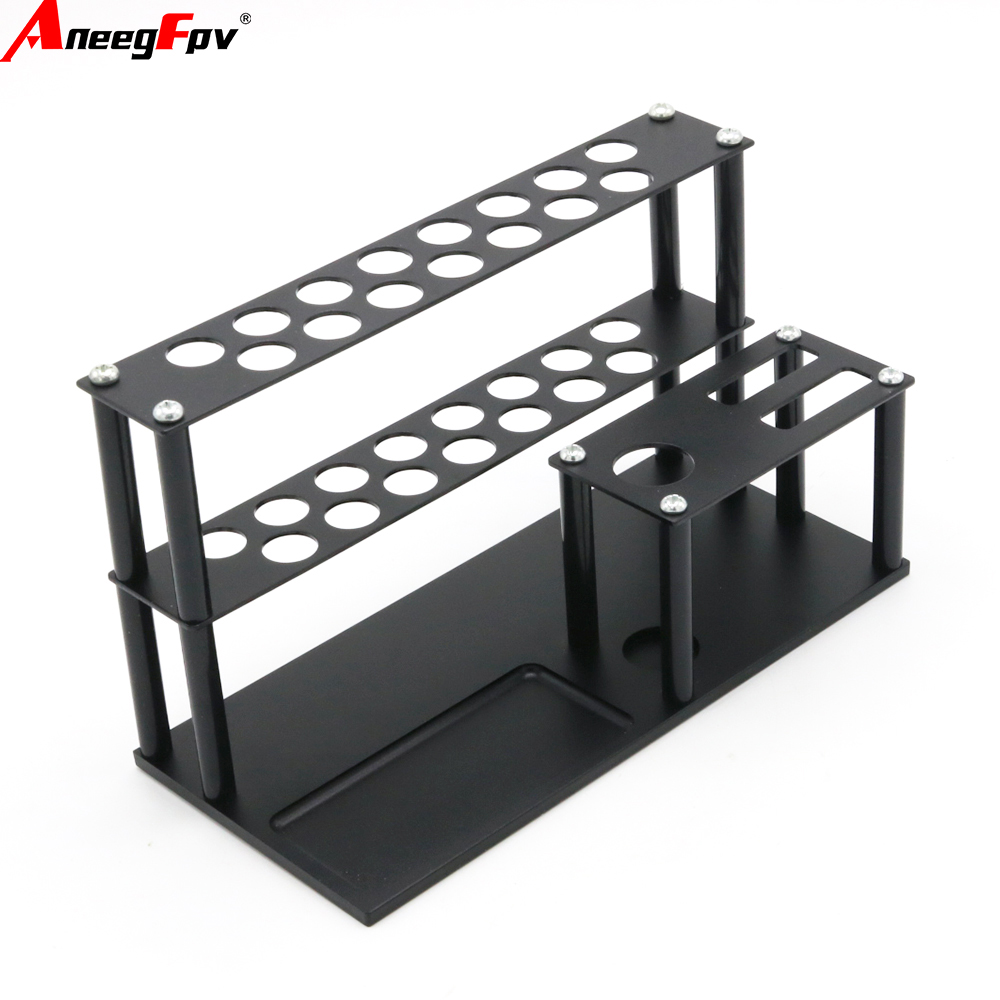 Screw Organizer Kit - 30-Hole Screwdriver Storage Rack Holder Hex