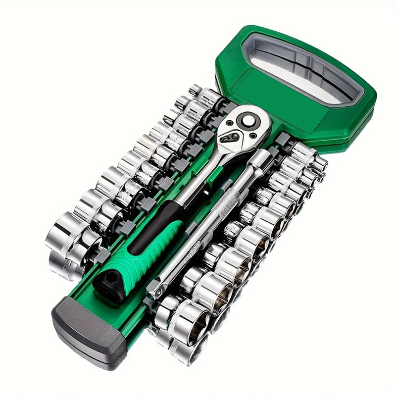 Workshop Tools Kit - CRV Ratchet Spanner 3/8
