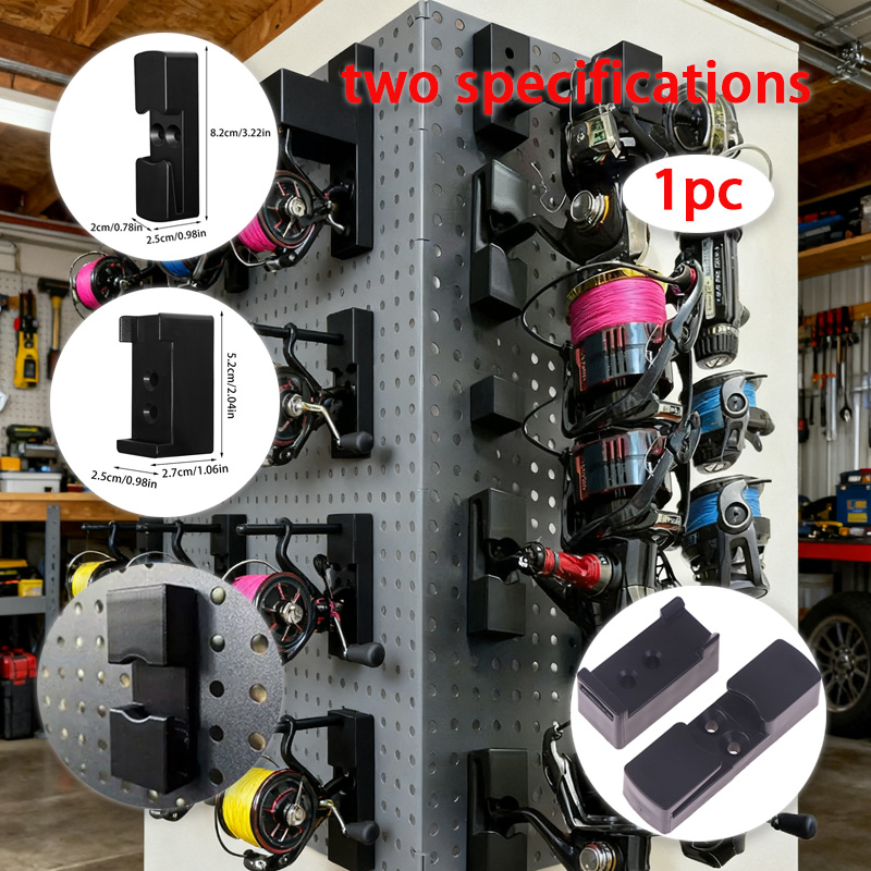 Screw Organizer Kit - 1pc Wall Mount Reel Storage Rack