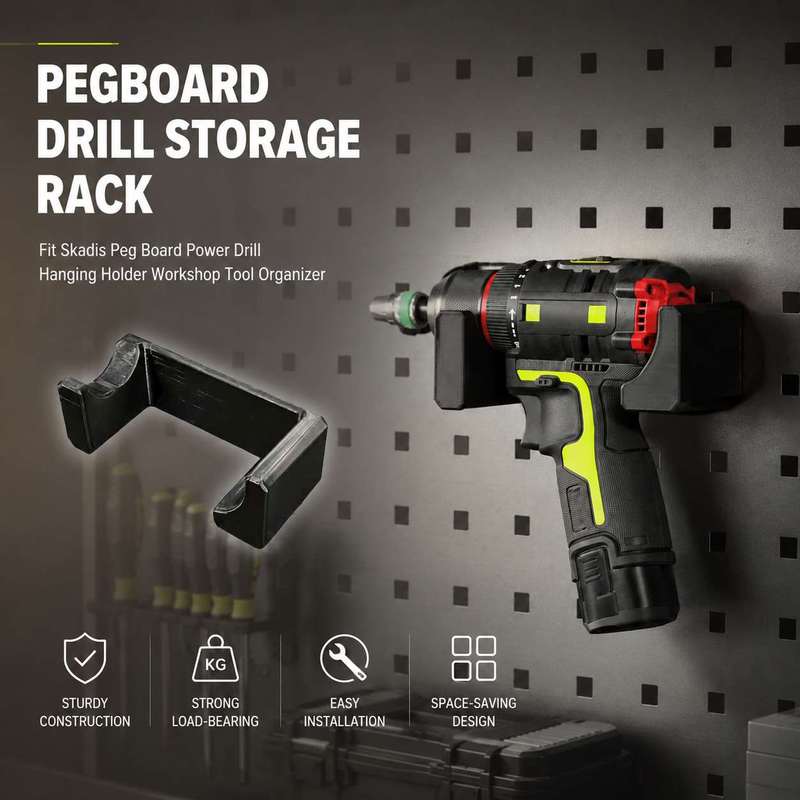 Pegboard Drill Storage Rack Fi - Workshop Tools.Hanging Board recension och pris