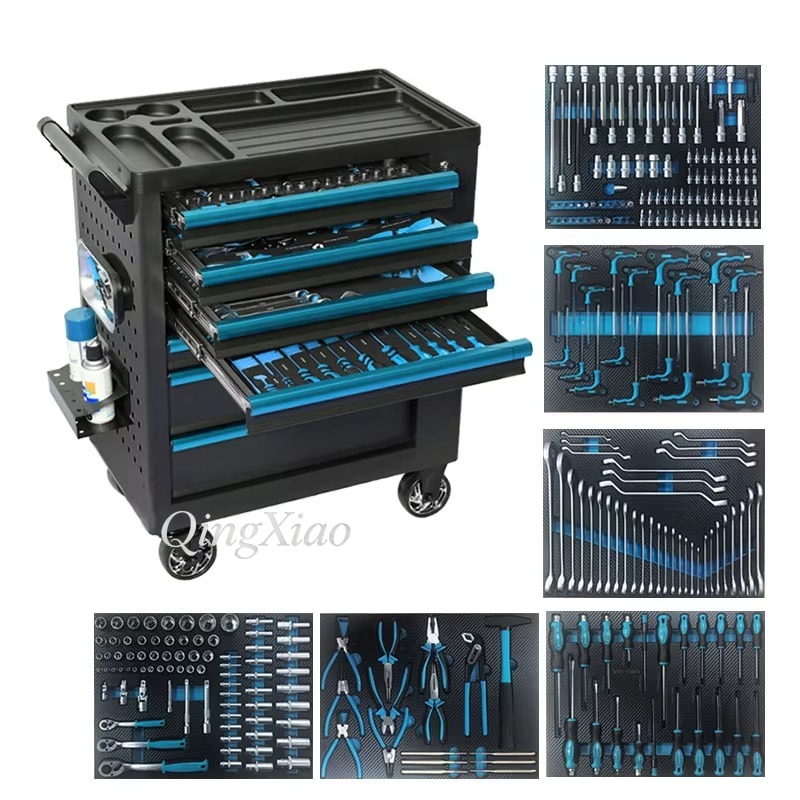 Durable Blue Iron Tool Cabinet - Workshop Tools Organizing recension och pris