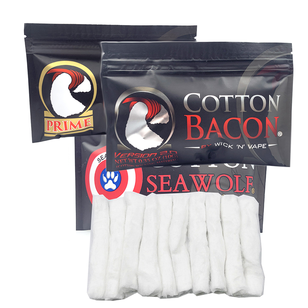 2Pack Cotton Bacon Prime Silve - Tools Vape recension och pris