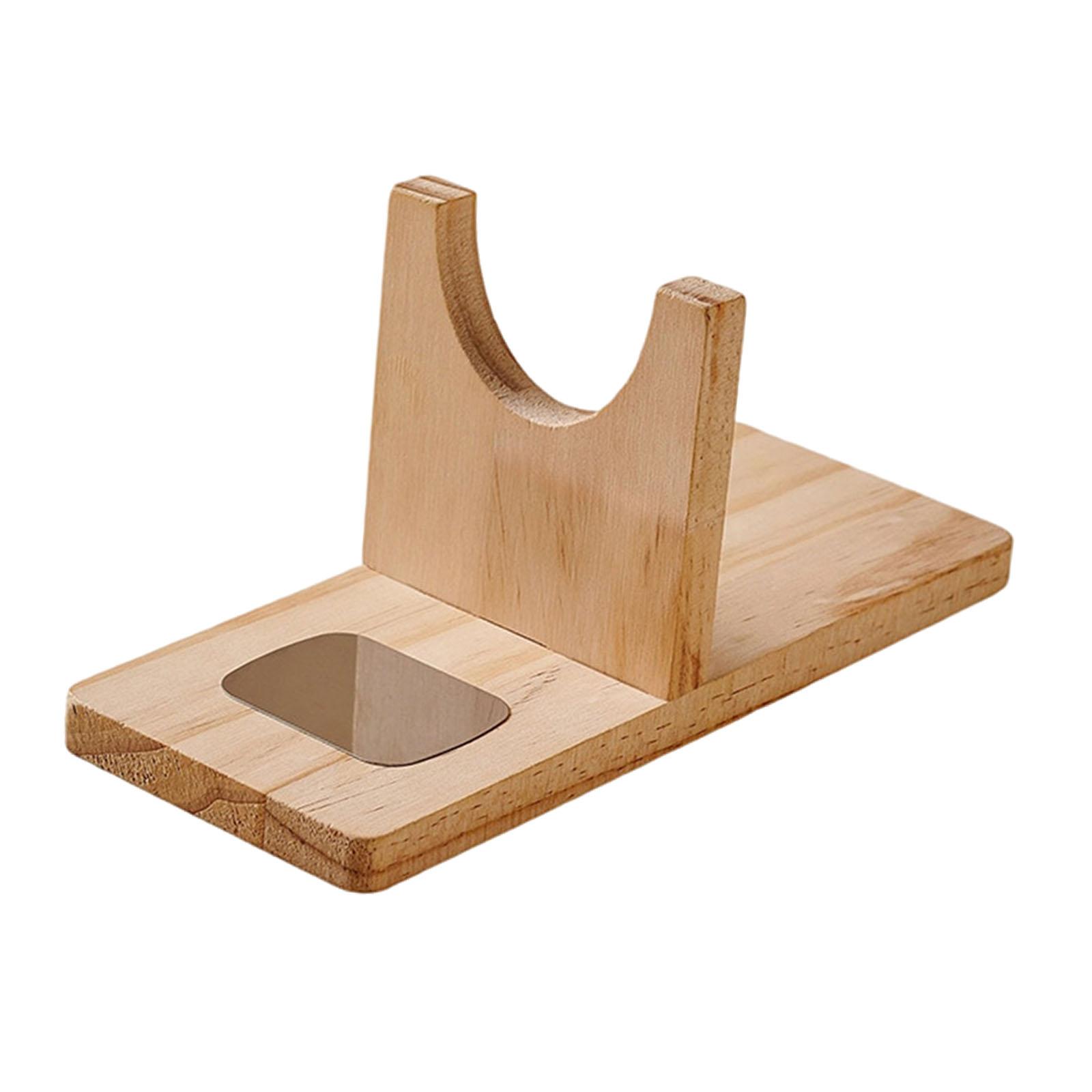 Wooden Hot Glue Holder Desktop - Workshop Tools Shelf recension och pris