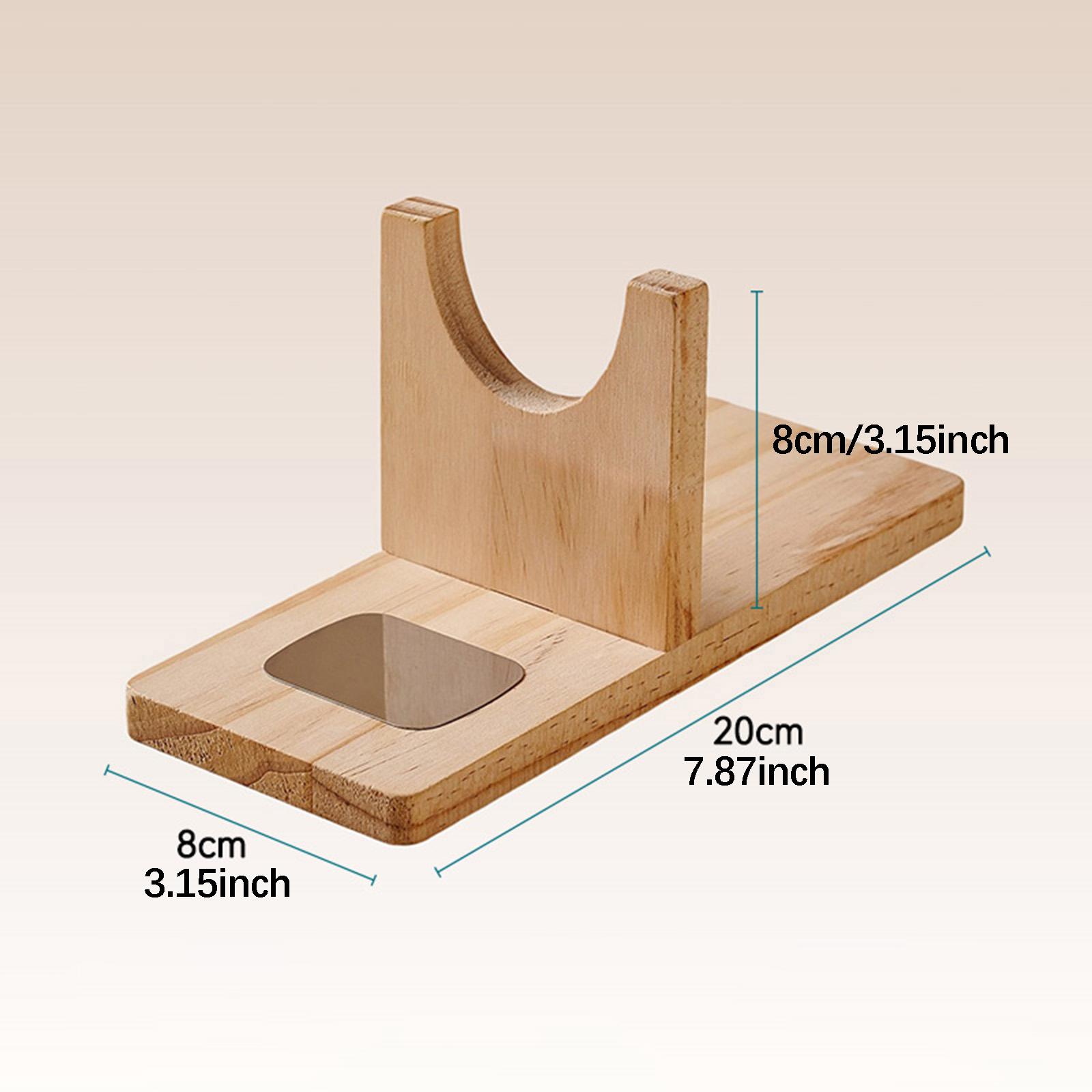 Wooden Hot Glue Holder Desktop - Workshop Tools Shelf recension och pris