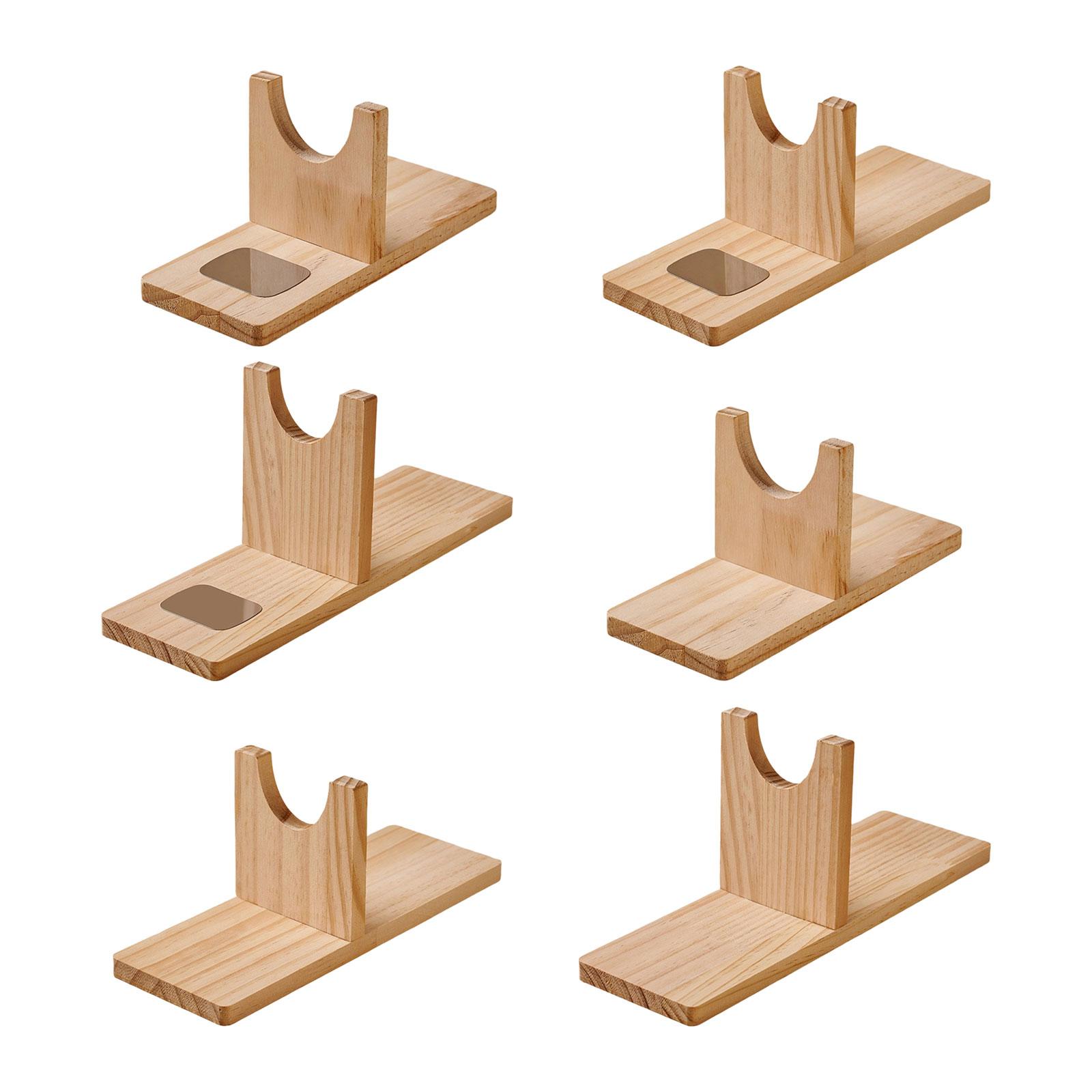 Wooden Hot Glue Holder Desktop - Workshop Tools Shelf recension och pris