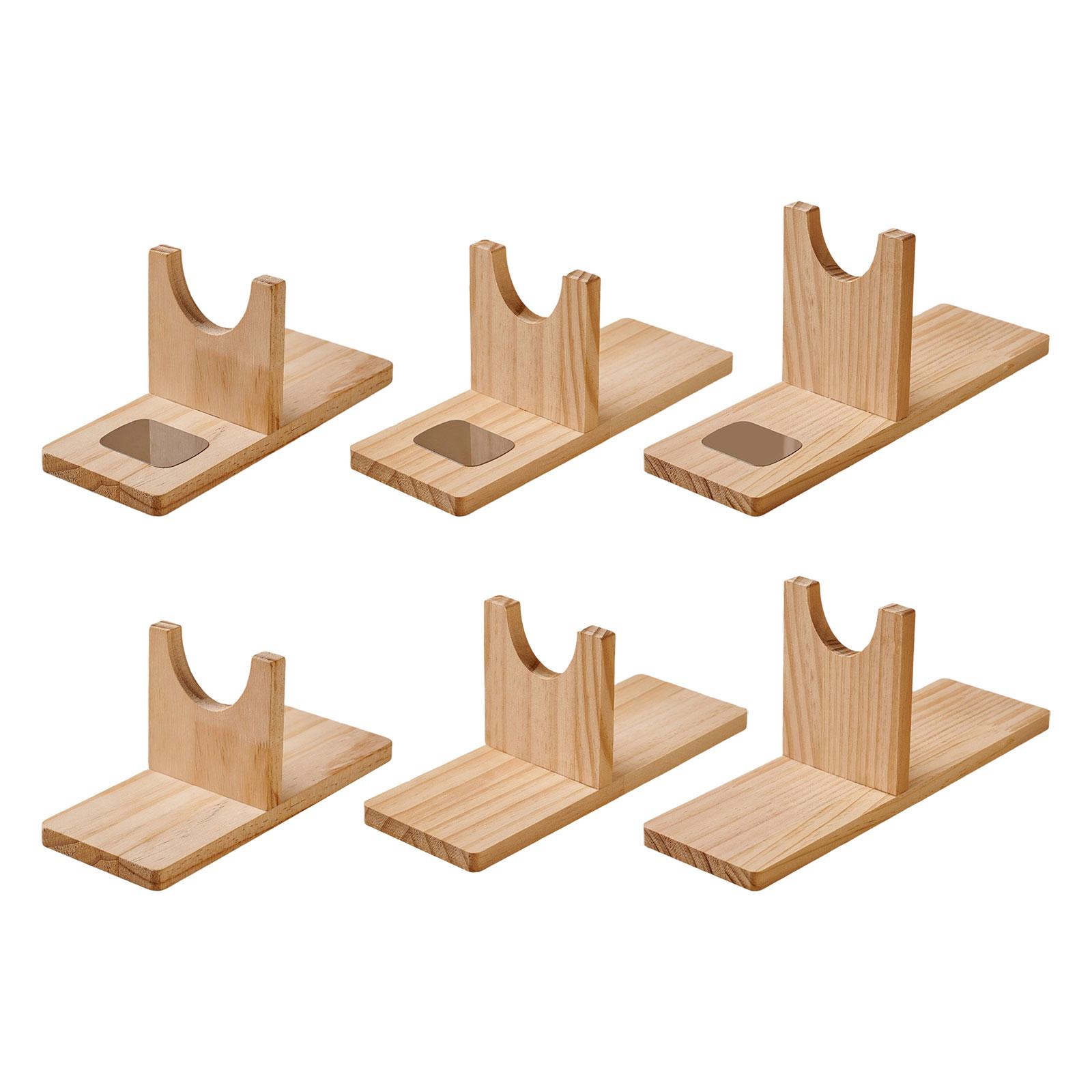Wooden Hot Glue Holder Desktop - Workshop Tools Shelf recension och pris