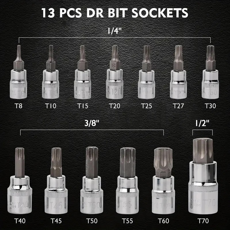 13pcs Torx Key Kit Auto Repair - Car Workshop Tools Kit recension och pris