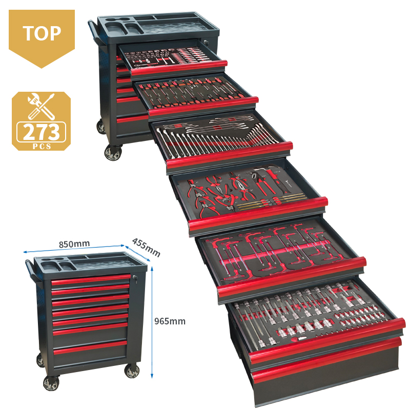 7 Drawer Tool Trolley With 273 - Workshop Tools Cabinet recension och pris