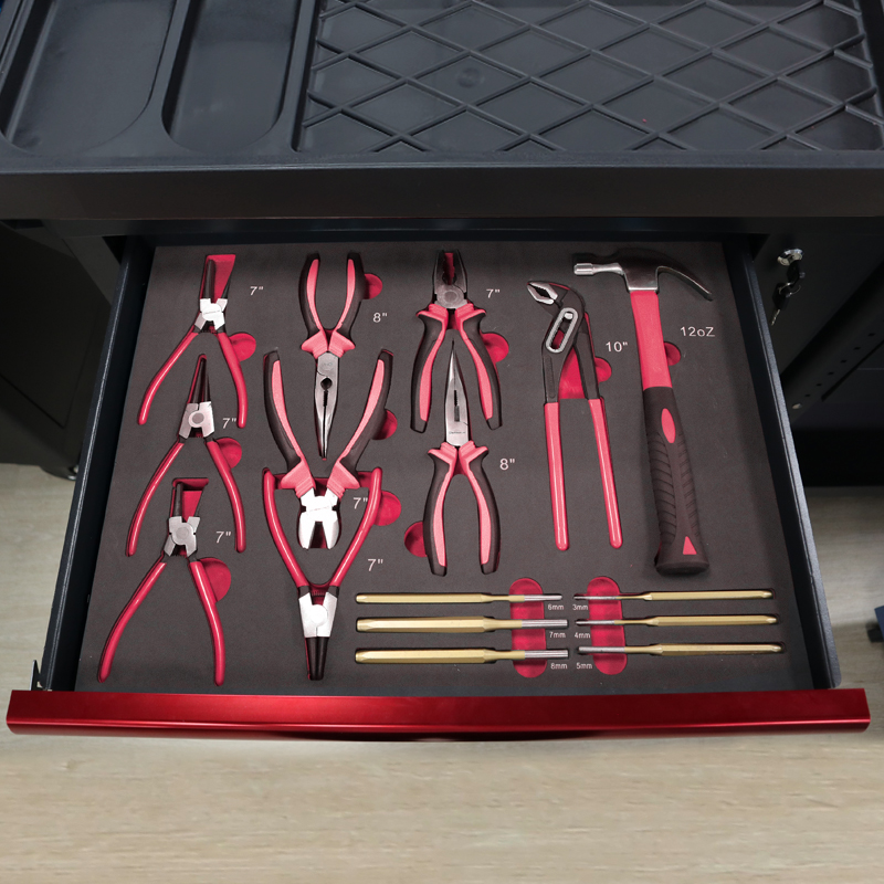 7 Drawer Tool Trolley With 273 - Workshop Tools Cabinet recension och pris