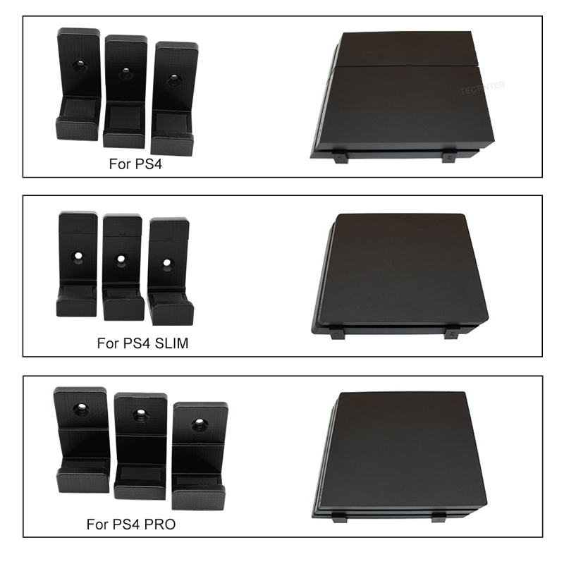 Wall Mount Holder For PS4 Cons - Screw Organizer Kit recension och pris