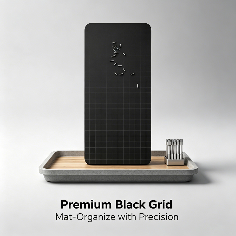 Non-Slip Heat Resistant Silico - Screw Organizer Kit recension och pris