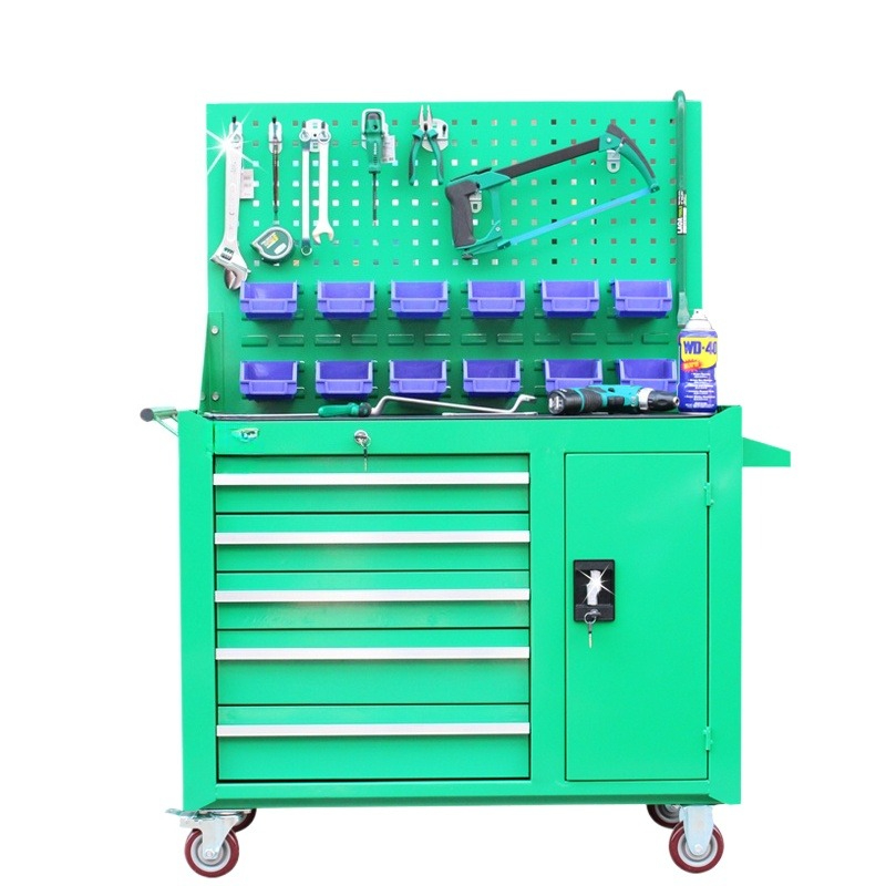 Professional tool cabinet with - Workshop Tools.Hanging Board recension och pris