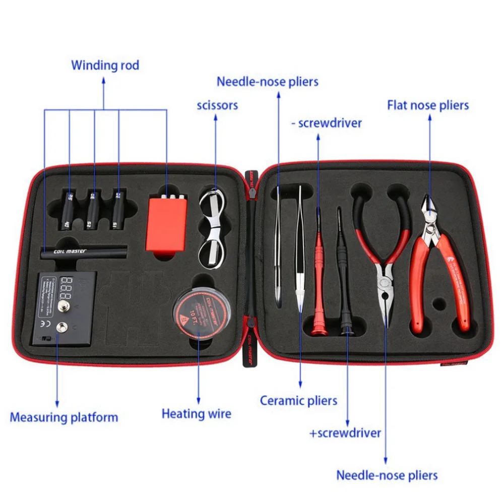 Vaporizer Coils for Vape E-Cig - Tools Vape recension och pris