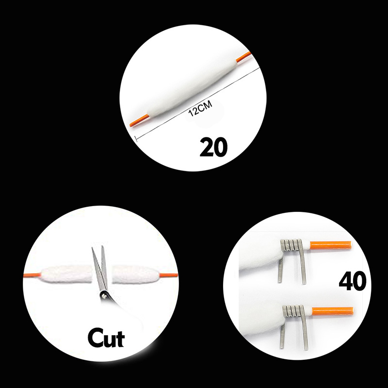20 Pieces  Bag Diy E Cigarette - Tools Vape recension och pris