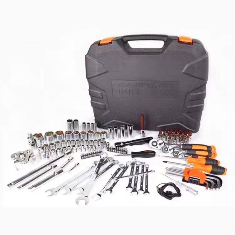 Professional 124-Piece Durable - Workshop Tools Kit recension och pris