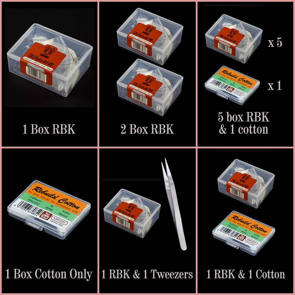 Original VAPJOY DIY Rebuild Ki - Tools Vape recension och pris