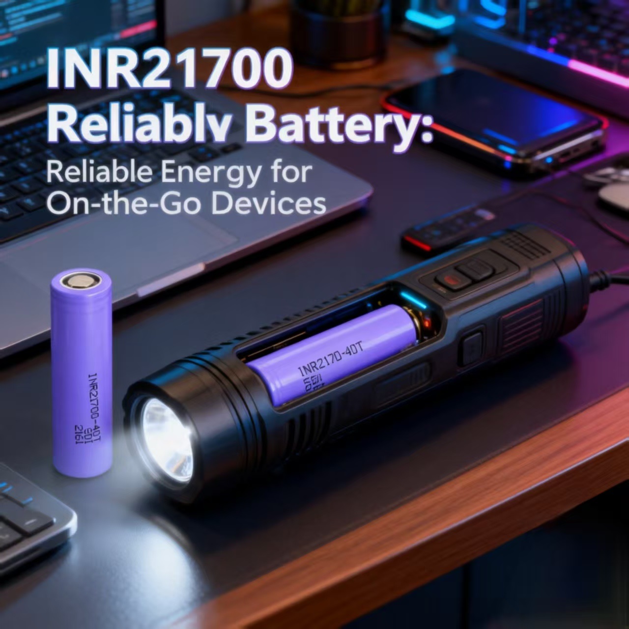 INR21700 4000mAh 3.7V Recharge - Tools Vape recension och pris