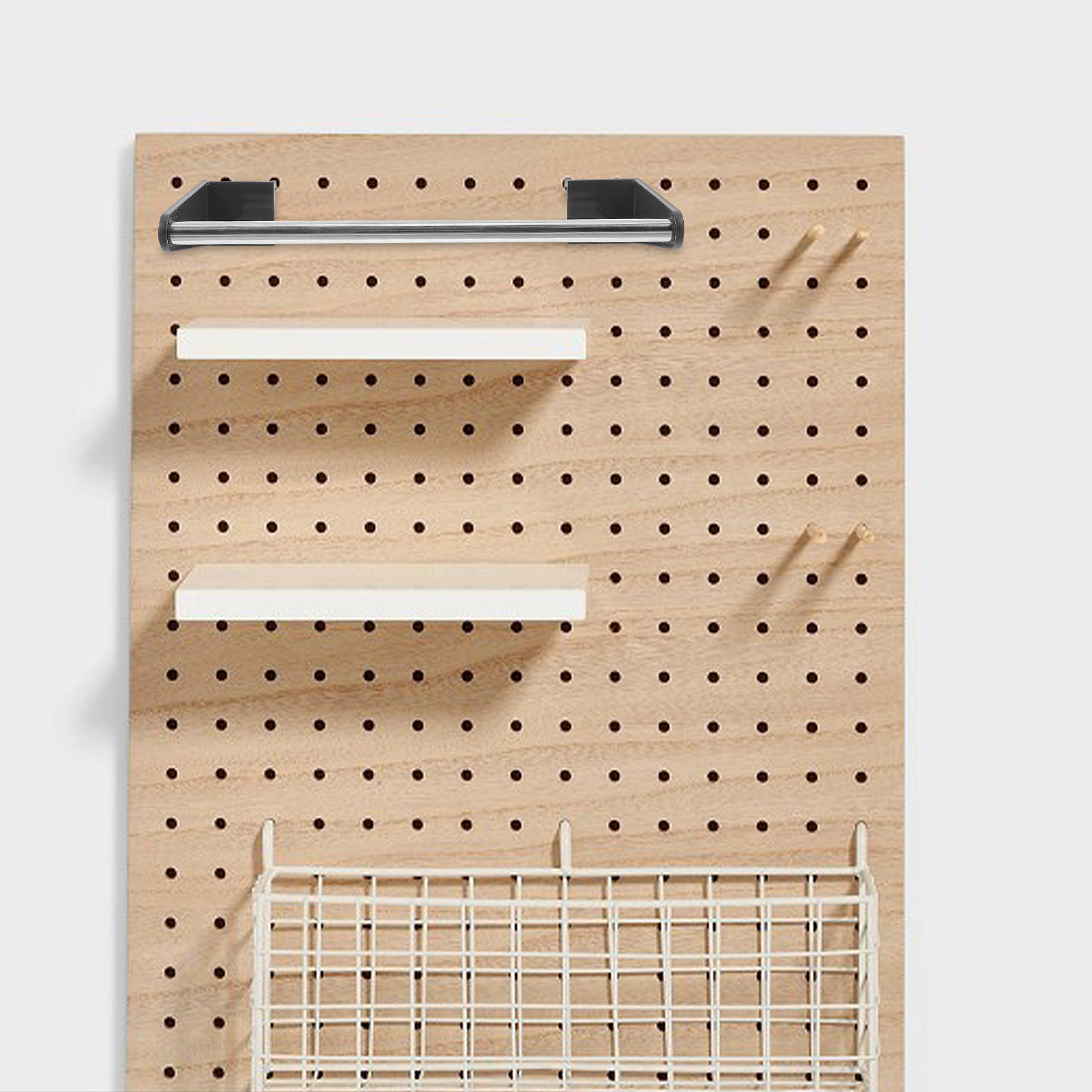 Wall Mounted Pegboard Organize - Workshop Tools Wallpaper recension och pris