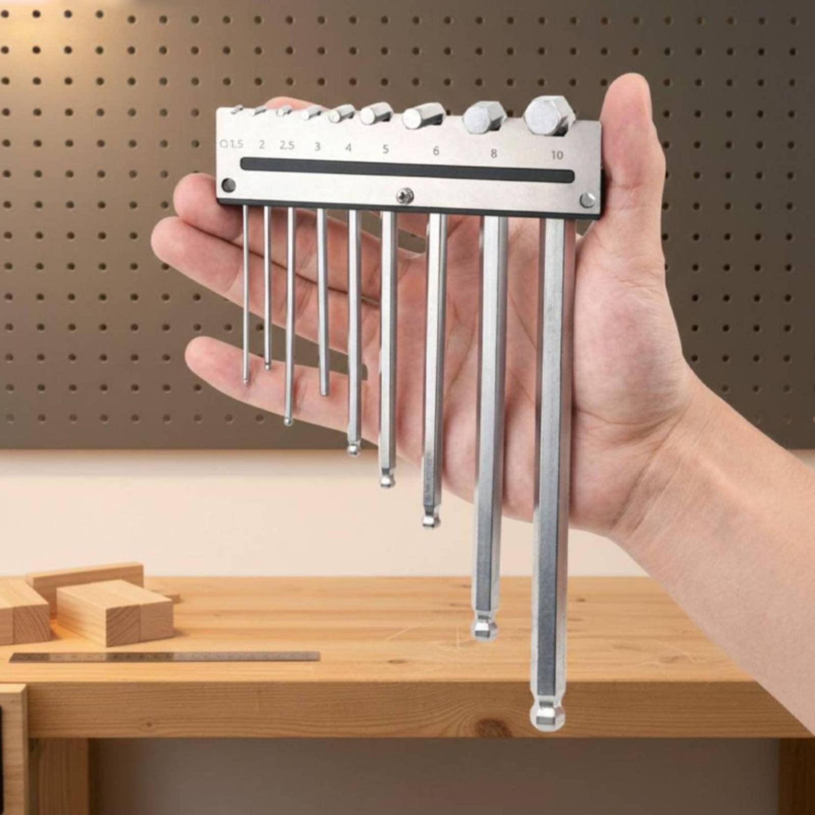 Wall Mounted Hex Key Holder Me - Tools For Metal Workshop recension och pris