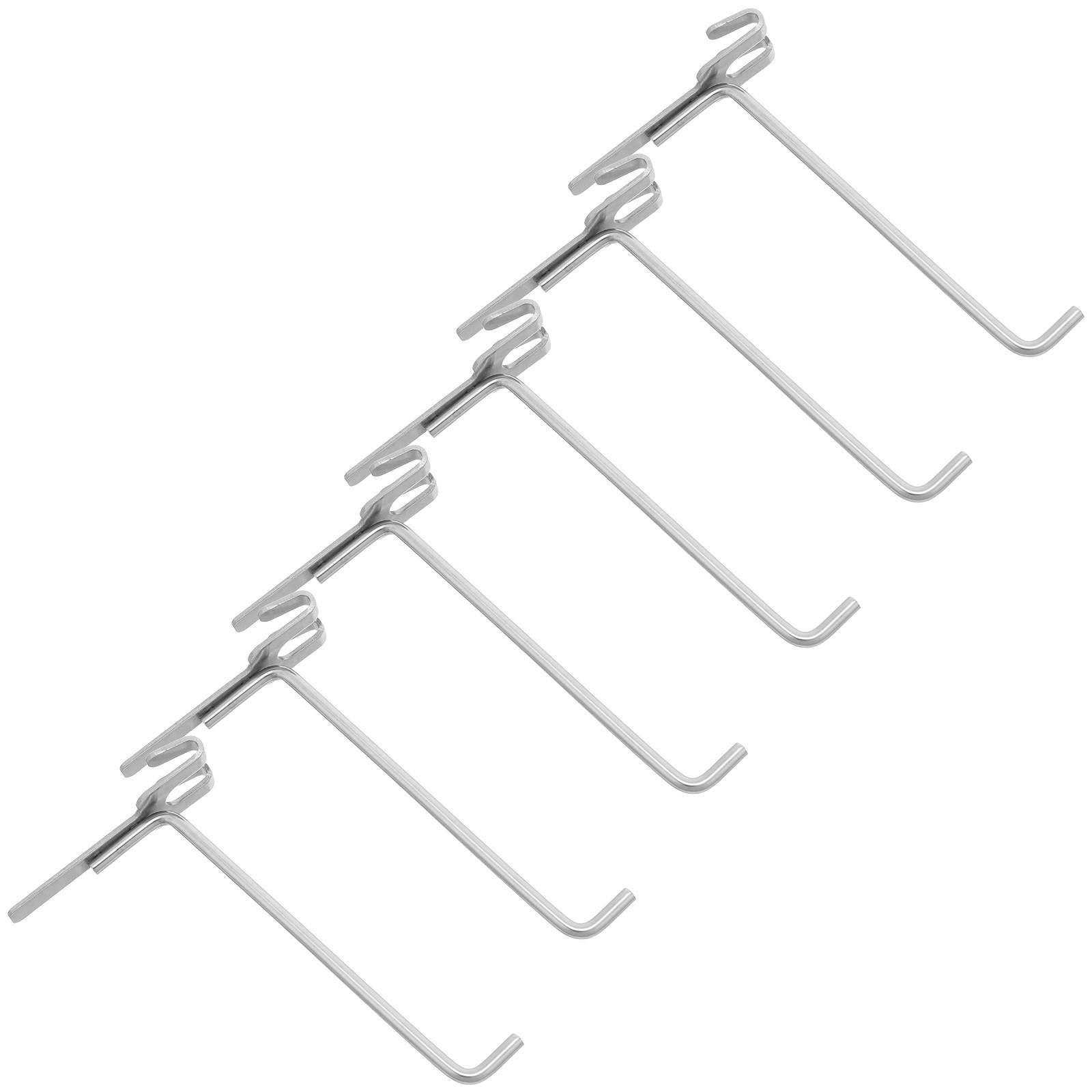 6Pcs Stainless Steel Pegboard  - Workshop Tools Shelf recension och pris