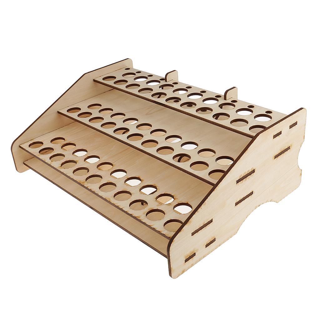 Paint Stand Wood Organizer Mul - Workshop Tools Shelf recension och pris