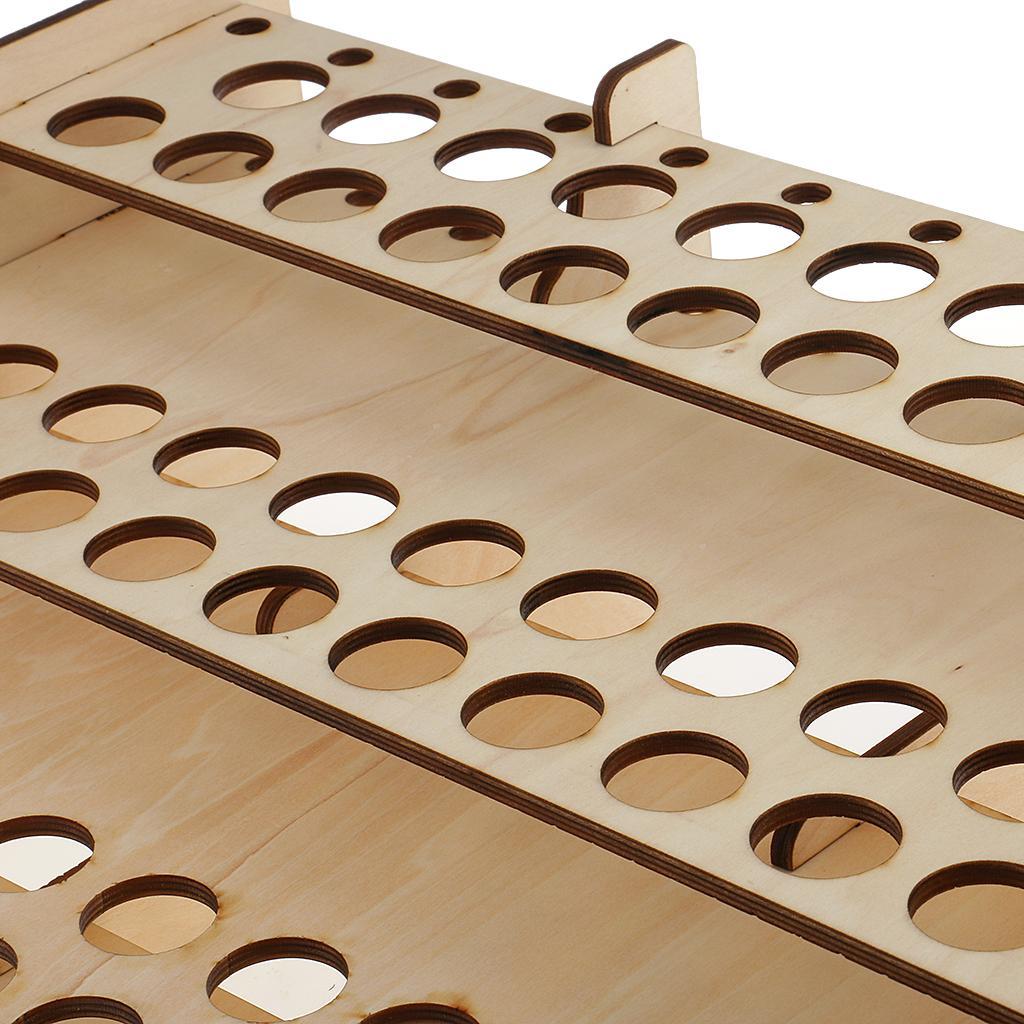 Paint Stand Wood Organizer Mul - Workshop Tools Shelf recension och pris
