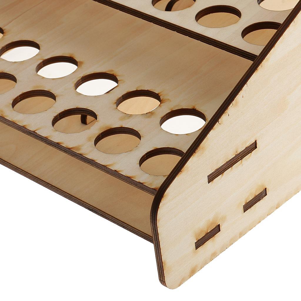 Paint Stand Wood Organizer Mul - Workshop Tools Shelf recension och pris