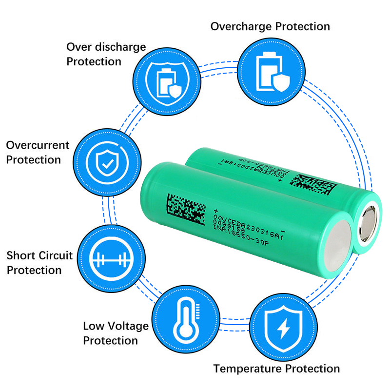 10PCS DMEGC 30P INR18650 3000m - Tools Vape recension och pris