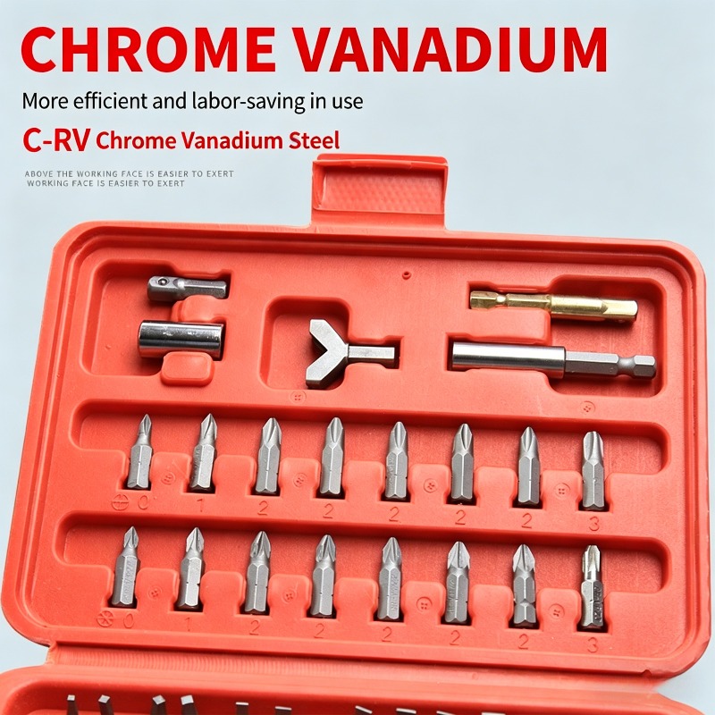 100PCS Screwdriver Bit Set, Ho - Car Workshop Tools Kit recension och pris