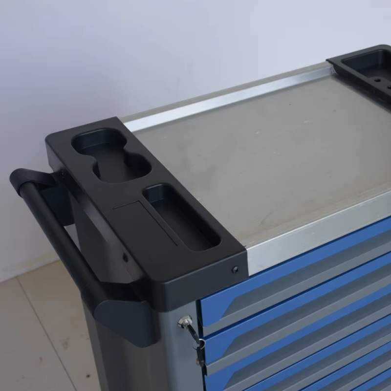 7-Drawer Lockable Rolling Stee - Workshop Tools Cabinet recension och pris