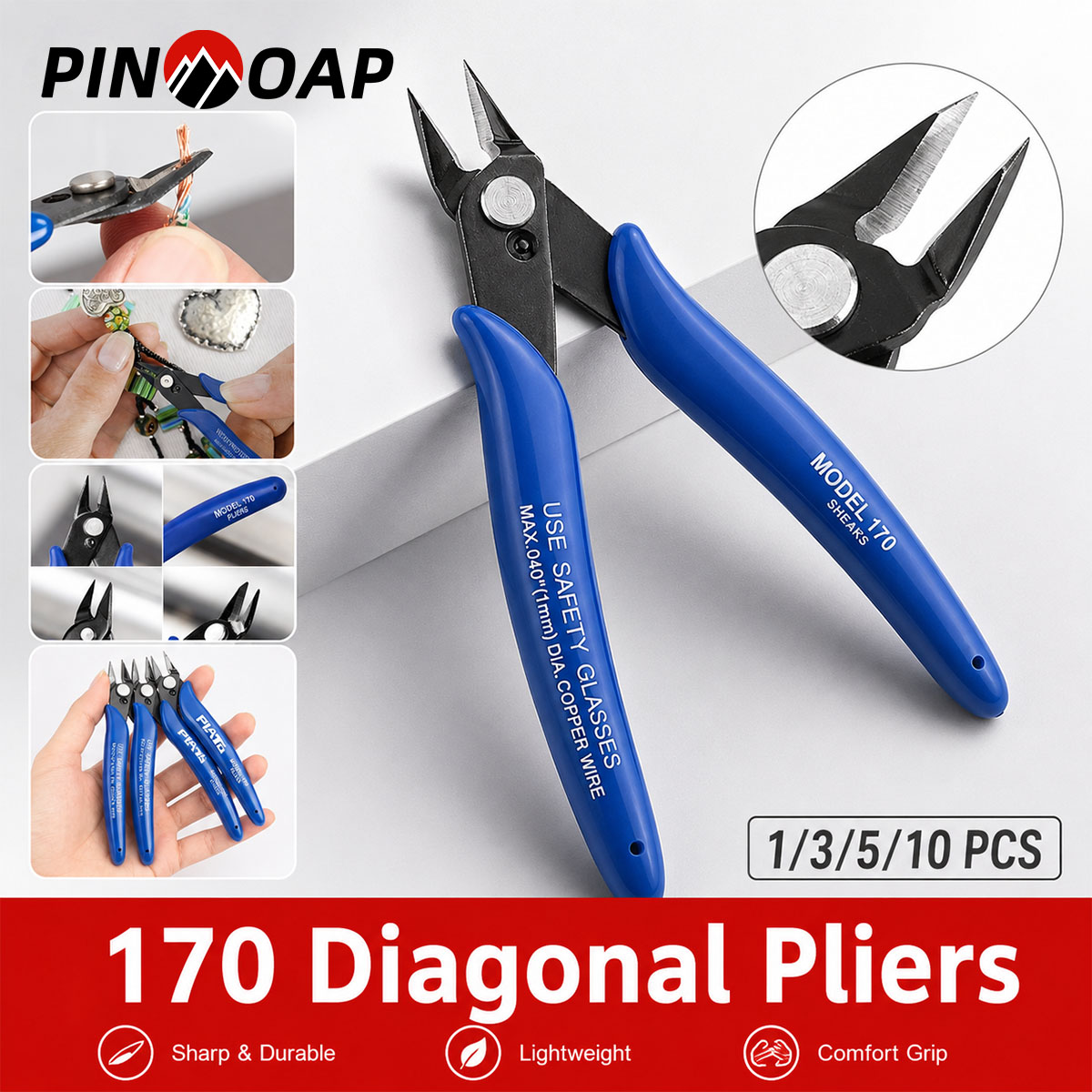 PINMOAP 170 Multi Purpose Plie - Workshop Tools Kit recension och pris