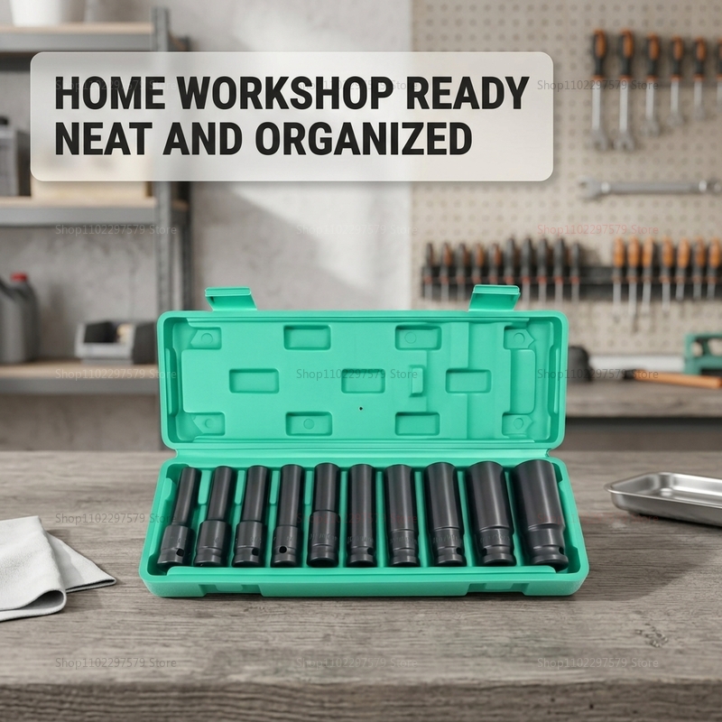 10pcs Socket Wrench Set 8-24mm - Car Workshop Tools Kit recension och pris