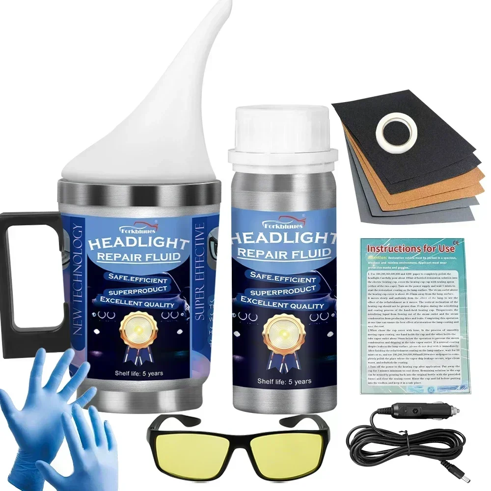 Car Headlights Renovation Poli - Car Workshop Tools Kit recension och pris