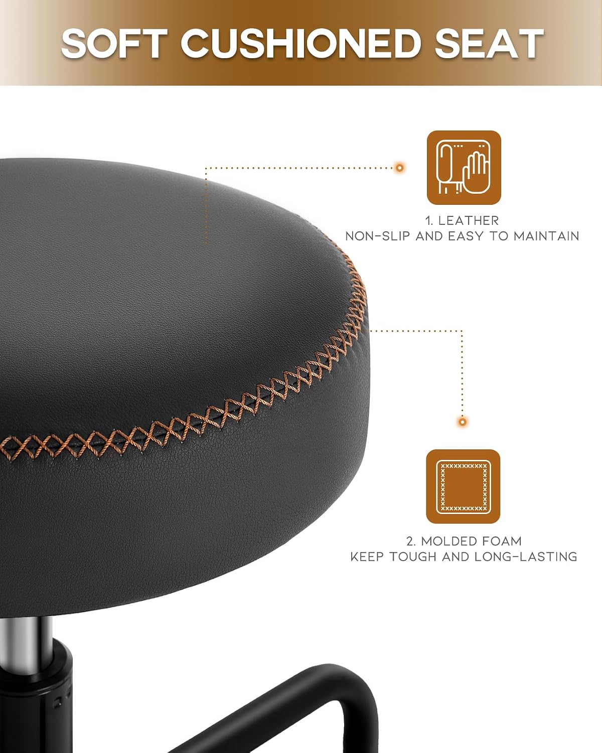 Rolling Garage Shop Stool With - Tools Mechanical Workshop recension och pris
